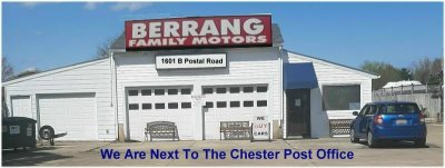 Berrang Family Motors- 1601 B Postal Road, Chester, MD - We sell top quality, hand picked used cars, used vans and used trucks.